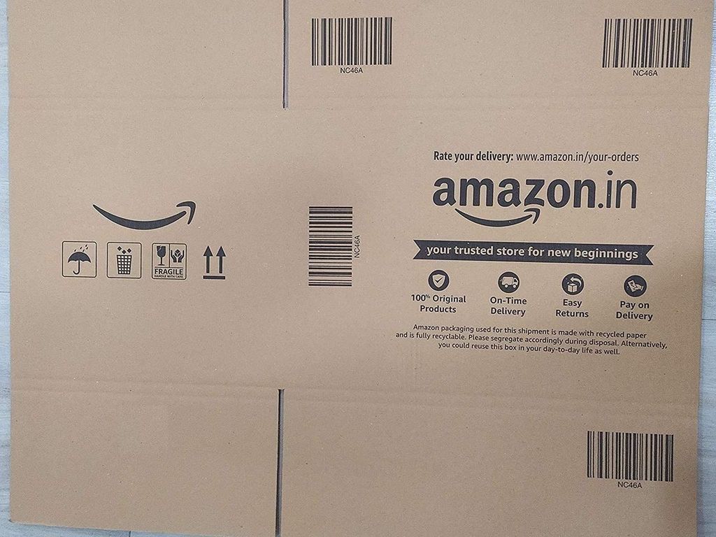 Amazon Branded Box 3 Ply Corrugated NC46A