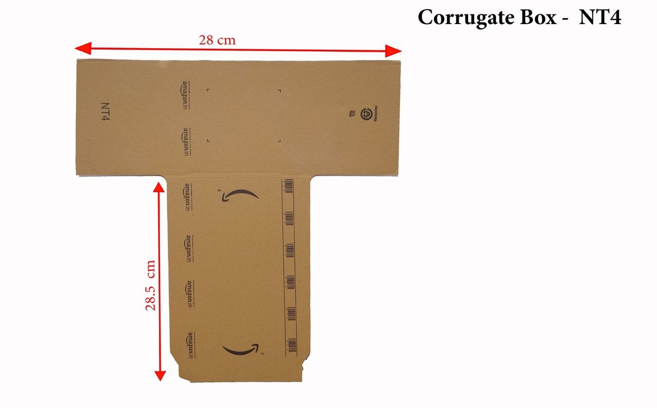 Amazon Branded 3 Ply Corrugated T Shape Box NT4