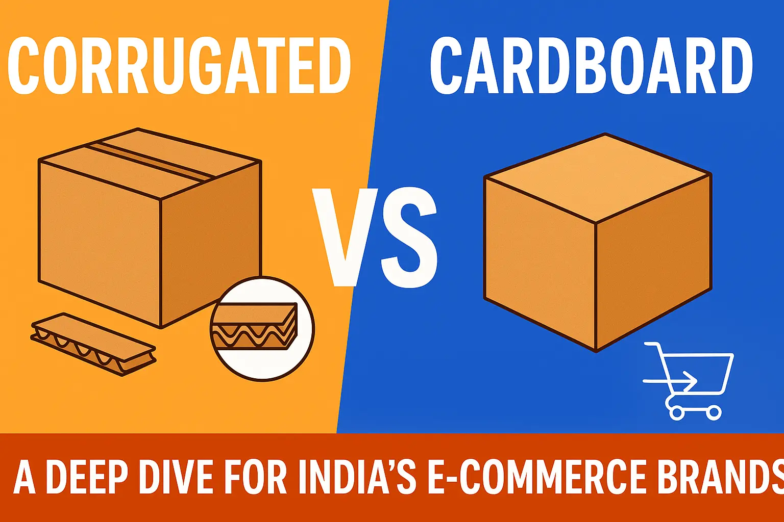 Corrugated vs Cardboard: A Deep Dive for India’s E-commerce Brands