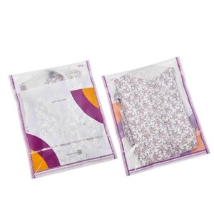 Meesho Barcode Transparent Polybag (14x18)