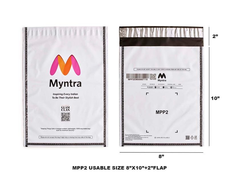 Myntra Barcode Polybag MPP2