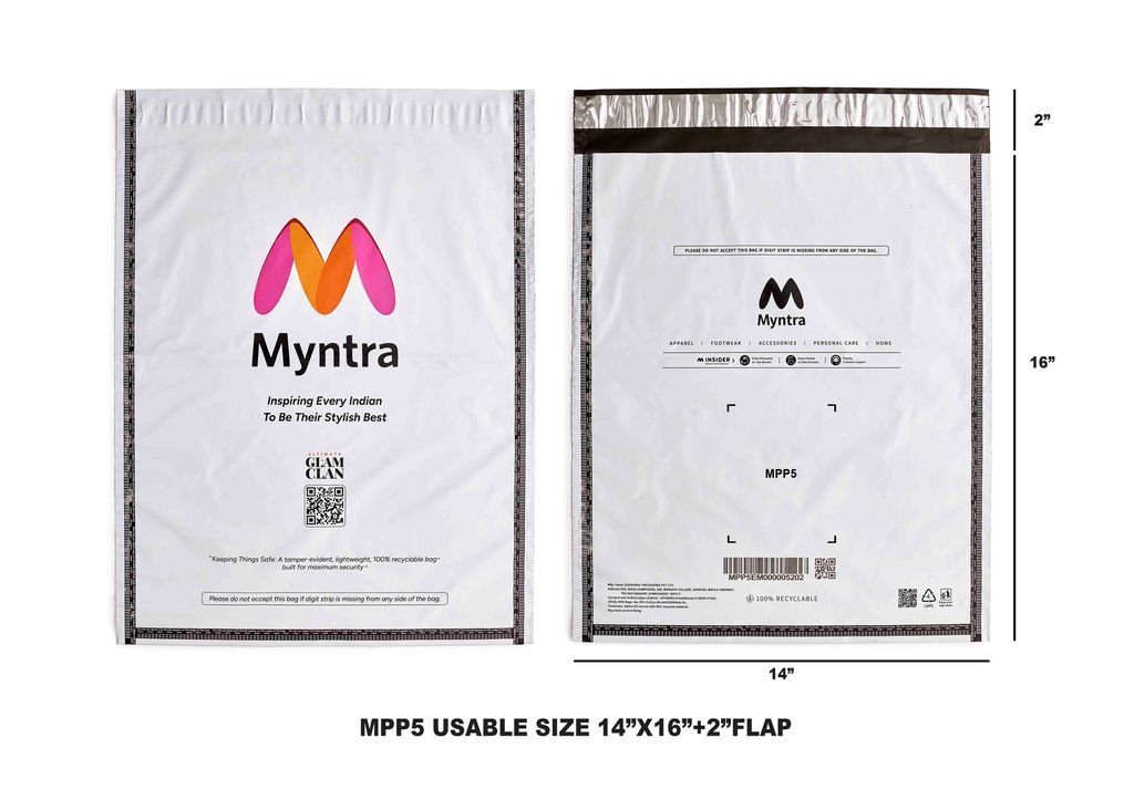 Myntra Barcode Polybag MPP5